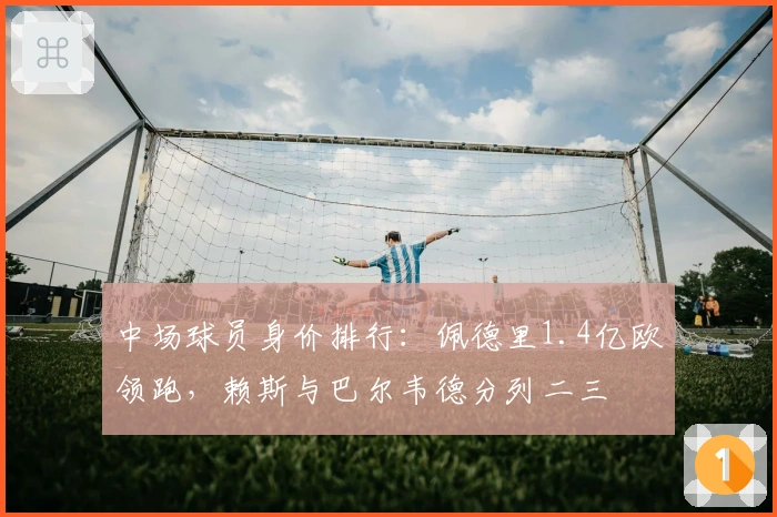 中场球员身价排行：佩德里1.4亿欧领跑，赖斯与巴尔韦德分列二三